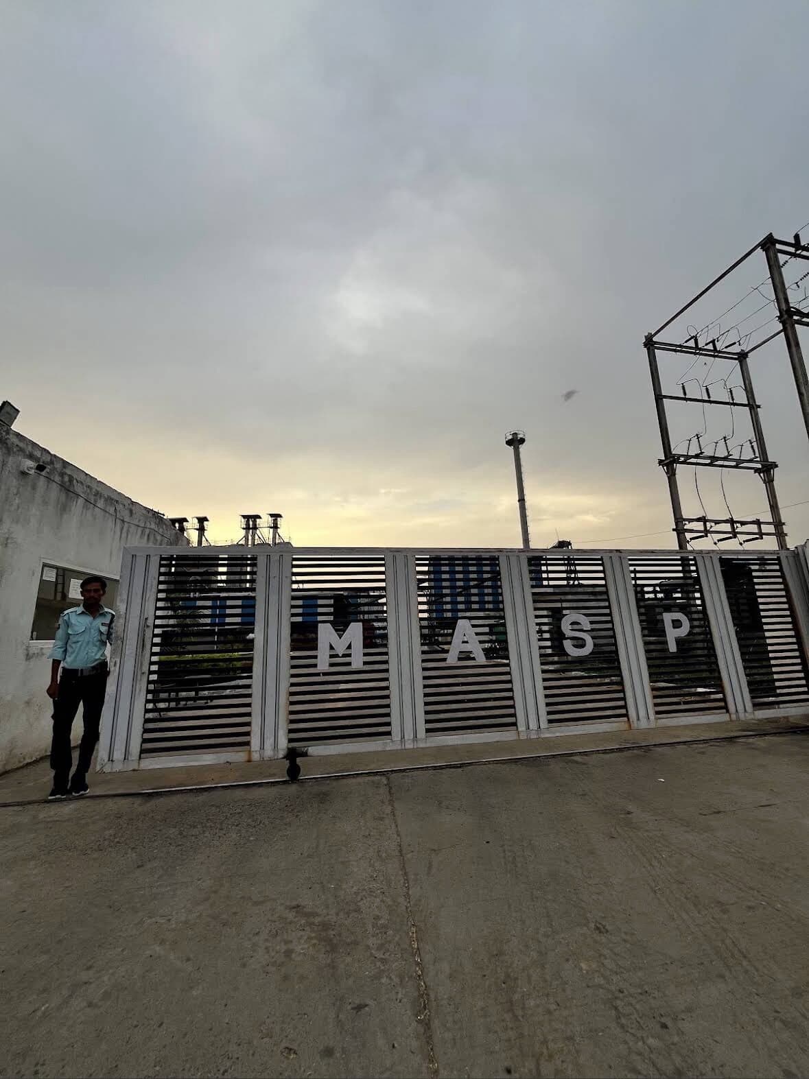 The MASP Foods mill gate