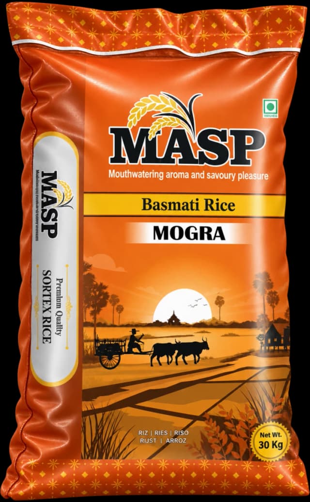 MASP Foods Mogra Basmati Rice pack
