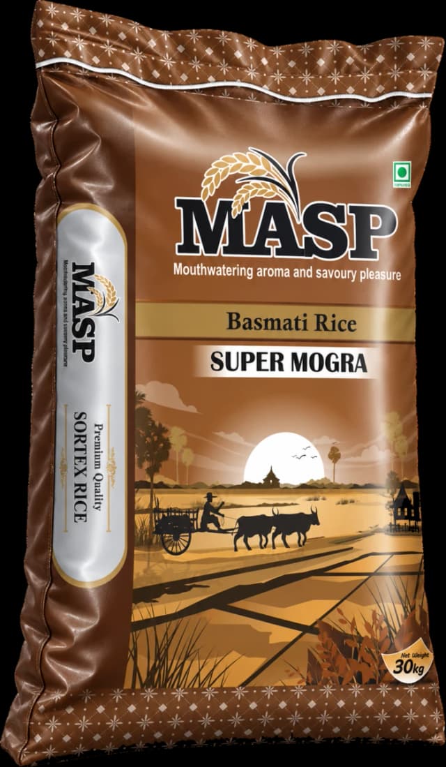 MASP Foods Super Mogra Basmati Rice pack